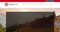 Desktop Screenshot of integralzen.org